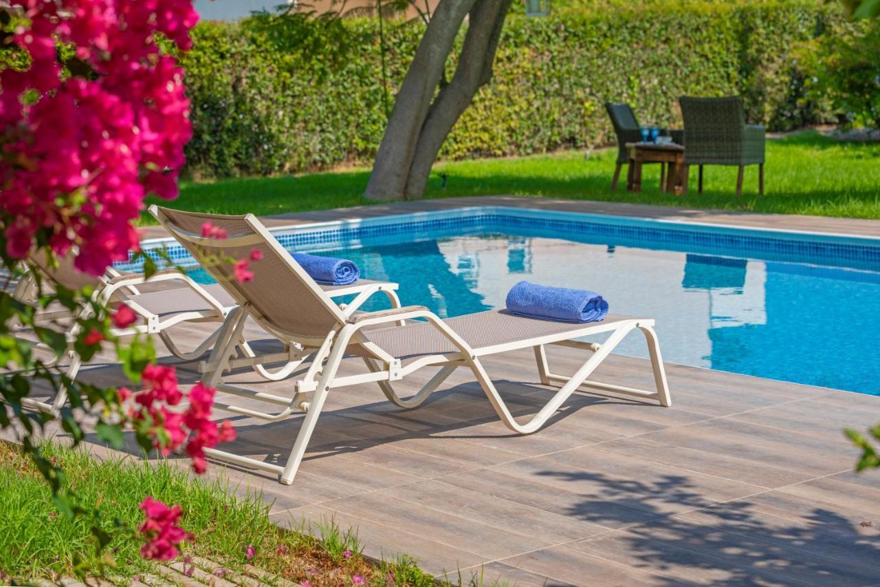 Anna'S Brilliant Villa In Ialysos 外观 照片